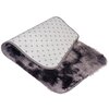 Коврик прикроватный мягкий с ворсом в спальню, прикроватный коврик Homium Home, серый, 50х80см - изображение