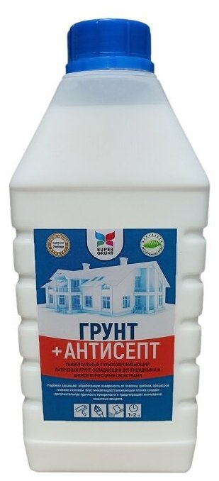 Грунтовка универсальная Грунт + Антисепт 1 кг