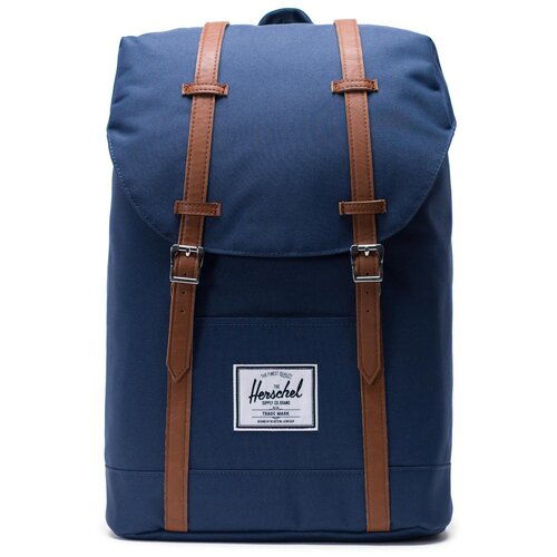 фото Городской рюкзак herschel retreat 19.5, navy/tan synthetic leather