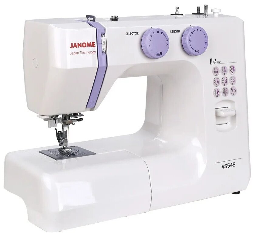 Швейная машина Janome VS54S белый - фото №8