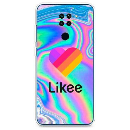 фото Силиконовый чехол "like голография рисунок" на xiaomi redmi 10x 4g / сяоми редми 10x 4g case place