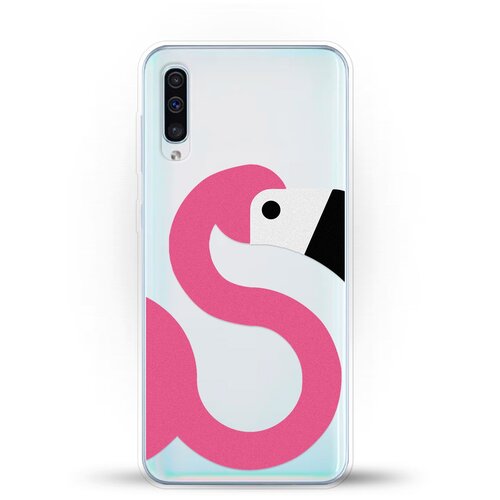 эко чехол строй фламинго на samsung galaxy a50 самсунг галакси а50 Силиконовый чехол Фламинго на Samsung Galaxy A50