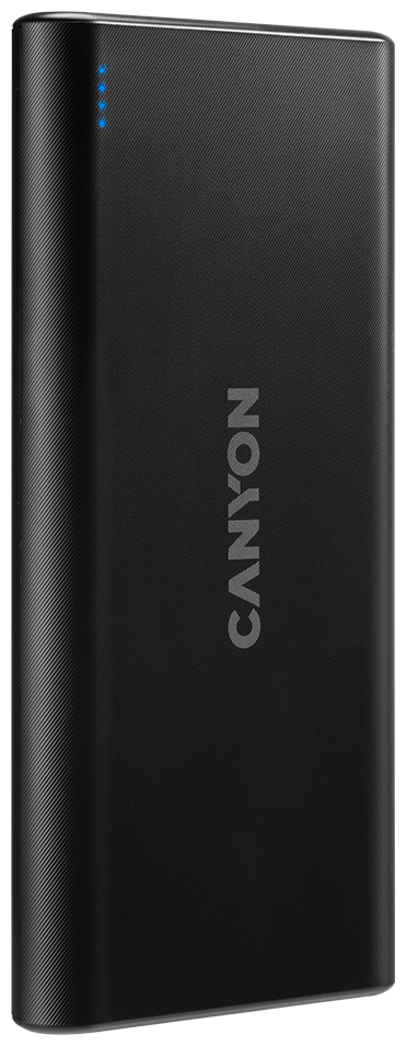 Внешний аккумулятор CANYON PB-108, 10000 мАч, черный
