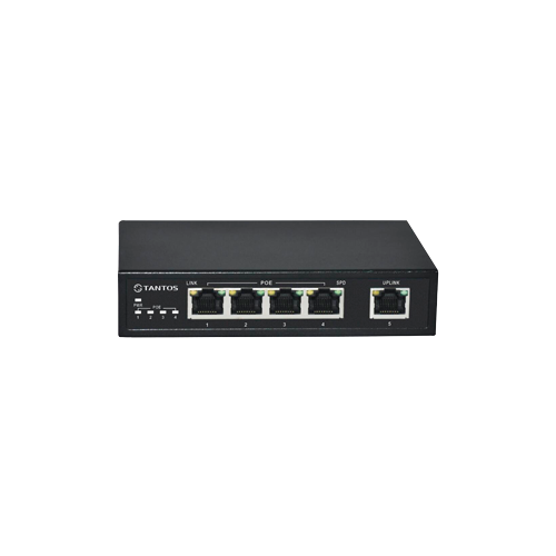 TSn-4P5G коммутатор mikrotik hex poe lite rb750upr2 5 портов 10 100 ethernet