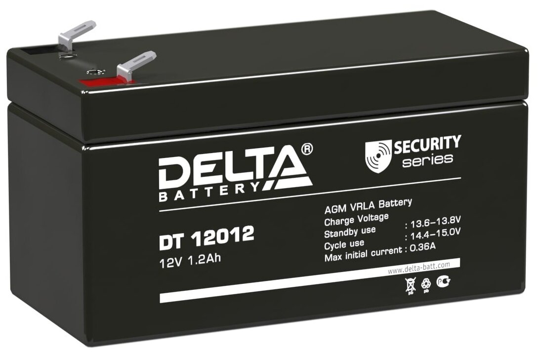 Аккумулятор для ИБП DELTA DT 12012