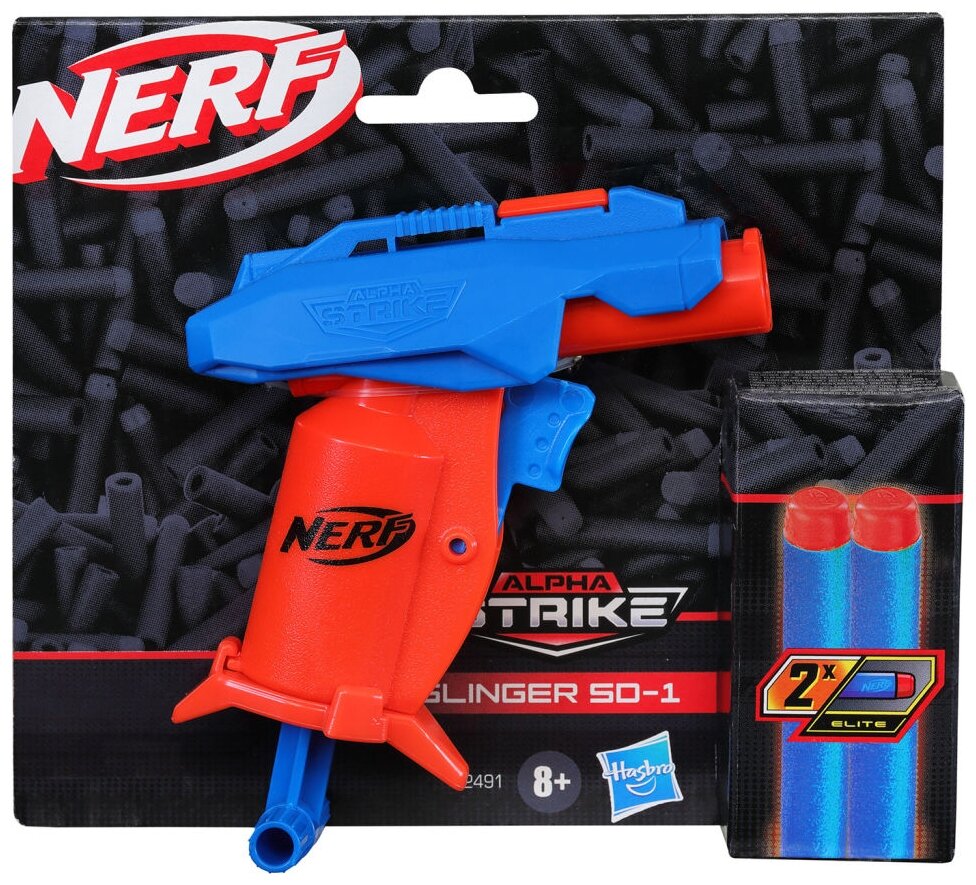 Набор игровой Nerf Альфа Страйк Слингер - фото №2