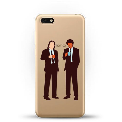 фото Силиконовый чехол винсент и джулс на huawei y5 lite (2018) andy & paul