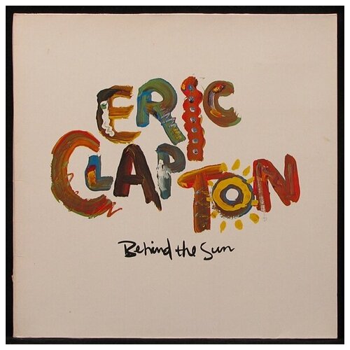 Старый винил, Duck Records, ERIC CLAPTON - Behind The Sun (LP , Used)