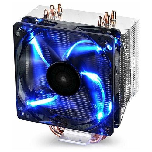 Устройство охлаждения DEEPCOOL GAMMAXX 400 BLUE BASIC кулер deepcool gammaxx 400 blue basic