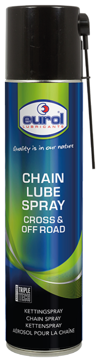 Смазка для цепей Eurol Chain Lube Spray Cross & Off Road 400 ml