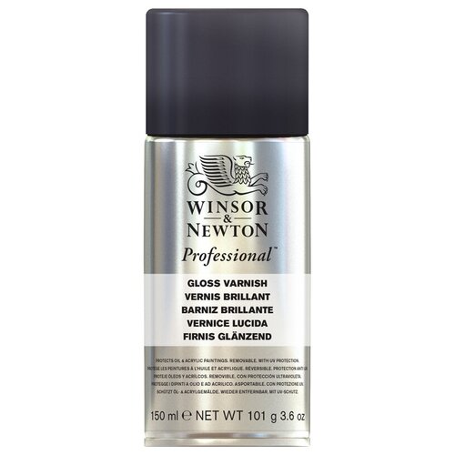 Купить Winsor & Newton Professional Gloss Varnish для масла и акрила, 150 мл, бесцветный