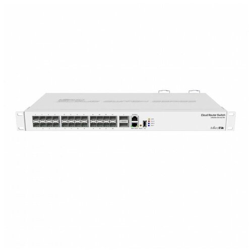 фото Роутер mikrotik маршрутизатор mikrotik crs326-24s+2q+rm 10/100 мбит с lan (fast ethernet)