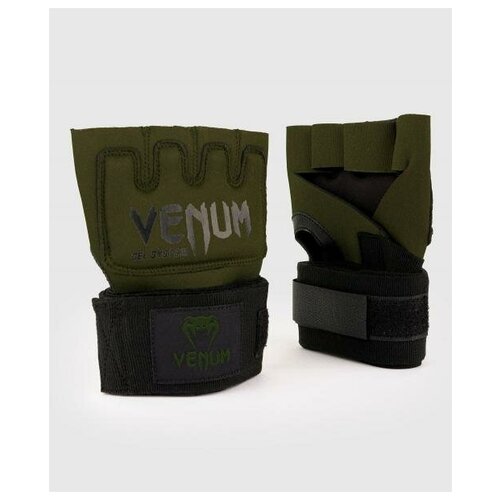 Гелевые бинты боксерские Venum Gel Kontact Khaki/Black (XS)