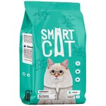 SMART CAT для взрослых кастрированных котов и стерилизованных кошек с курицей (0,4 кг х 10 шт) - изображение