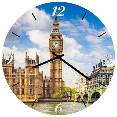 фото Svs настенные часы svs 4003046 лондон