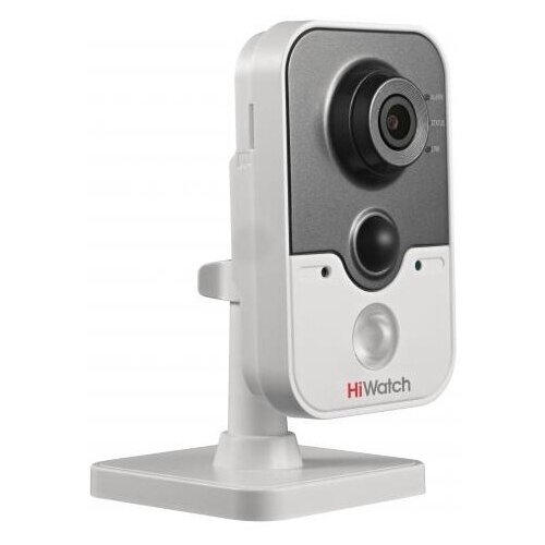 Видеокамера IP Hikvision HiWatch DS-I214(B) 2.8-2.8мм цветная корп: белый видеорегистратор hikvision hiwatch ds n308p b