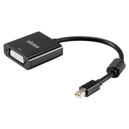 Аксессуар Akasa Mini DisplayPort - DVI Active Converter 20cm AK-CBDP16-20BK аксессуар akasa mini displayport hdmi active converter 20cm ak cbdp09 20bk