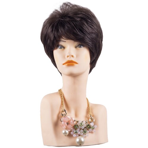 Купить Парик женский WigStar 707 (707/6), Китай, каштановый, искусственные волосы