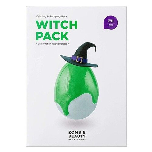 Успокаивающая маска с зеленым чаем SKIN1004 Witch Pack, 15 г х 8 шт.