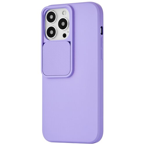 фото Чехол ubear touch shade case для iphone 13 pro max, силикон soft touch, фиолетовый