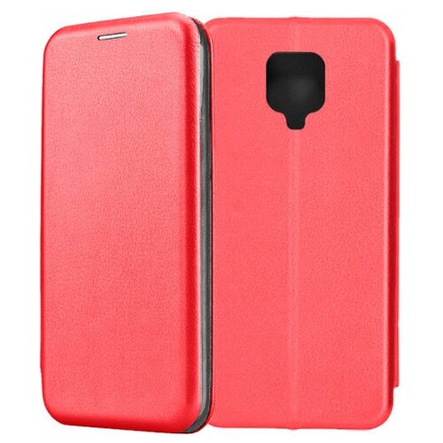Чехол-книжка Fashion Case для Xiaomi Redmi Note 9 Pro / Note 9S красный magnetic holder case for xiaomi redmi note 9s 9 pro max 8t 8 7 case shockproof skin case cover for xiomi redmi 7a 8a k30 pro k20