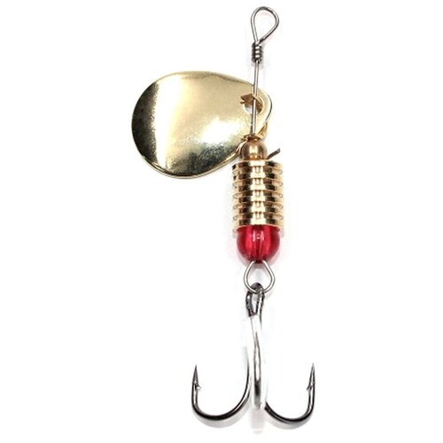 Блесна вращ. Namazu Sunstrider, вес 4 г, цвет 02 (латунь)/200/