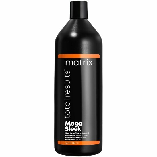 Кондиционер для гладкости волос Matrix Cosmetics Matrix Total results, Mega Sleek с маслом Ши, 1 л.
