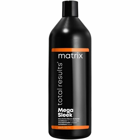 Кондиционер для гладкости волос Matrix Cosmetics Matrix Total results Mega Sleek с маслом Ши, 1 л