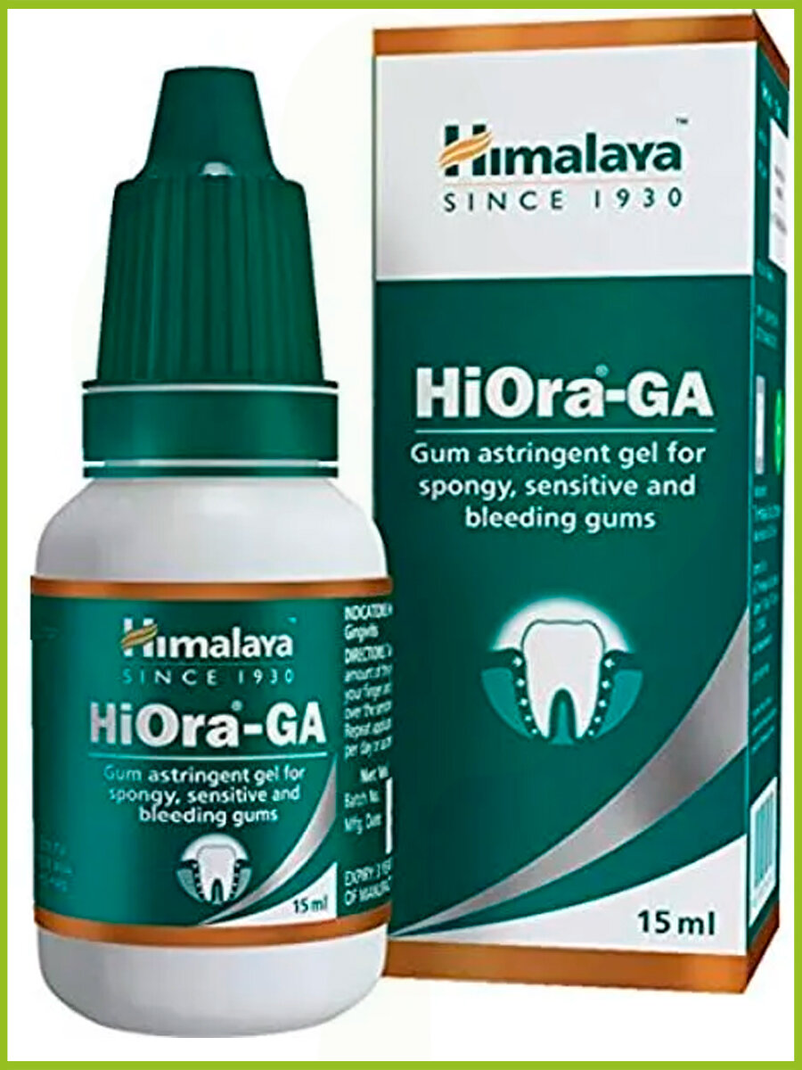 Хиора-ГА гель для дёсен Хималая (HiOra-GA gel Himalaya), 15 мл