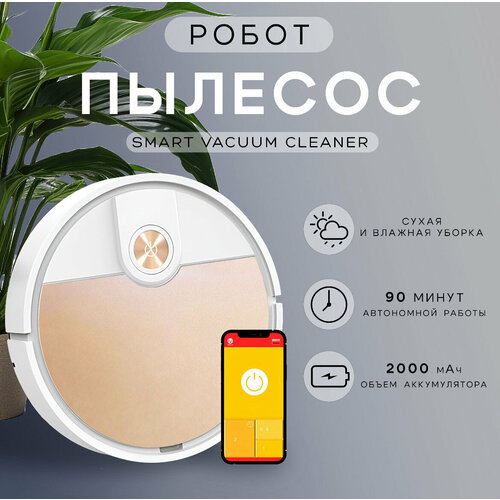 Умный робот пылесос с влажной уборкой робот пылесос для дома 520000₽