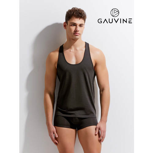футболка gauvine размер xl черный Майка GAUVINE, размер XL, черный
