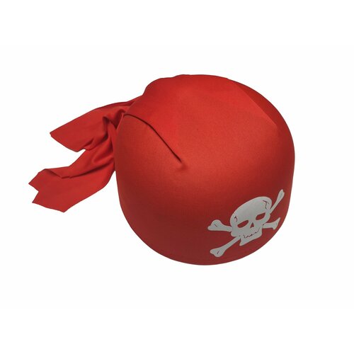 Карнавальная шляпа Пират, красный. Высота-10 см, окружность головы-60 см. карнавальная шляпа пират 36 28 312532