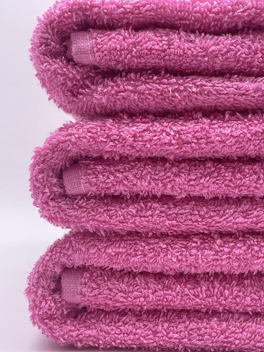 Полотенце махровое набор/TM TEXTILE/50х90см-3 шт./для лица, для волос, гостевое/хлопок 100%/8 марта,23 февраля, новый год/Туркменистан 430гр. — фото 1