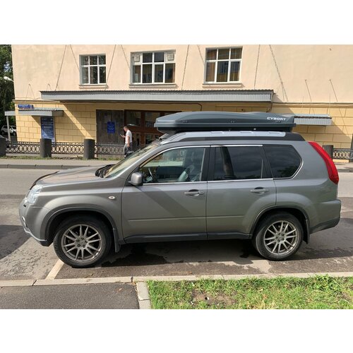 Автобокс CYBORT Prime, 216x85x35, 550л, серый матовый, краб, двуxсторонний арт.70010706672