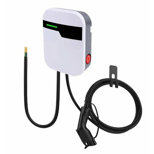 Настенная зарядная станция для электромобилей BKD управление со смартфона через приложение RFID-карта мощностью 22кВт ток 32A 3 фазы 380 Вт Type2 32900₽