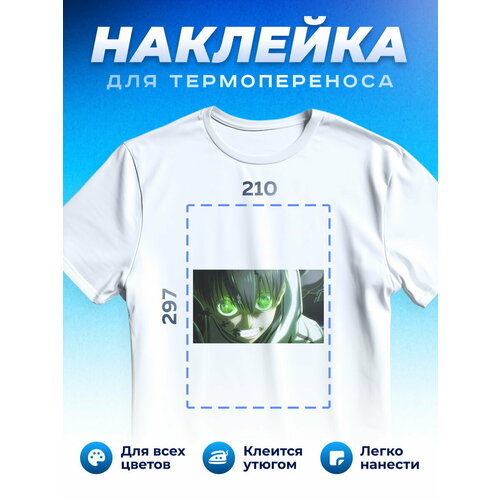 Термонаклейка для одежды наклейка Синяя тюрьма_0023