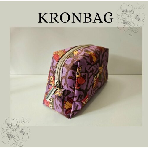 фото Косметичка kronbag, 10, фиолетовый