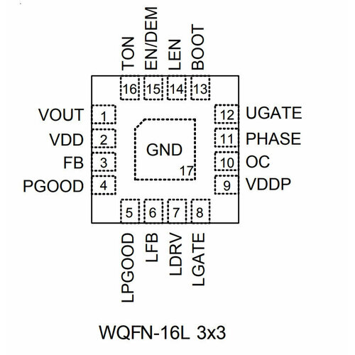 Микросхема RT8204AGQW JL=