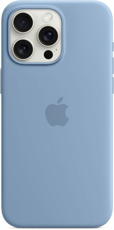 Чехол (клип-кейс) Apple MT1Y3ZM/A, Winter Blue, для Apple iPhone 15 Pro Max