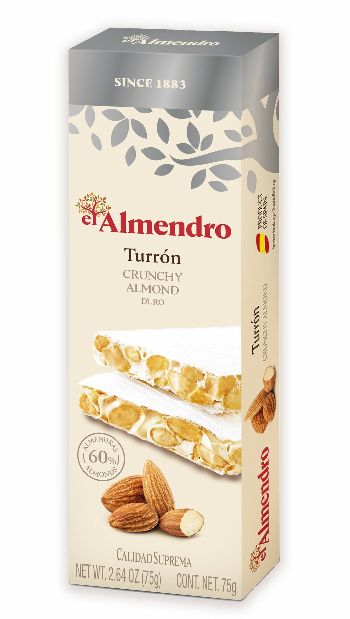 Хрустящий миндальный туррон El Almendro Crunchy Turron 75g