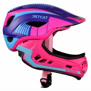 Шлем - JETCAT - Raptor - размер "S" (48-53см) - Purple - FullFace- защитный - велосипедный - велошлем - детский
