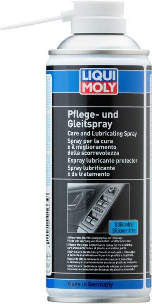 LiquiMoly Средство для ухода за пластиком LiquiMoly Pflege-und Gleispray (глянцевый спрей) 20665