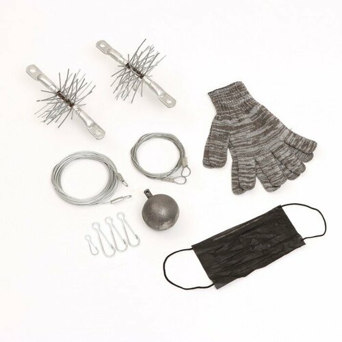 Весёлый трубочист Набор d115 М для механической очистки дымоходов 3555₽