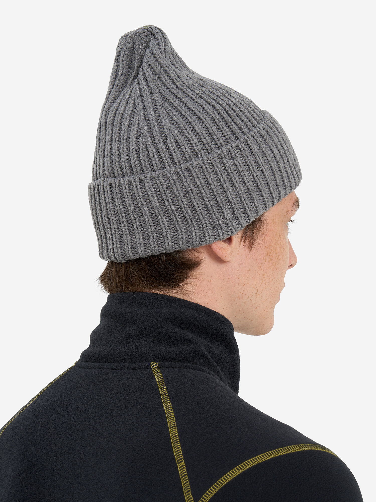 Шапка Kappa Unisex hat для мужчин и женщин, размер one size, серый — фото 1