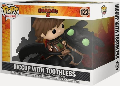 Изображение товара Фигурка Funko POP! Rides How to Train Your Dragon 2 Hiccup with Toothless (123)