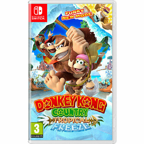 Игра Donkey Kong Country: Tropical Freeze (Nintendo Switch, английская версия)