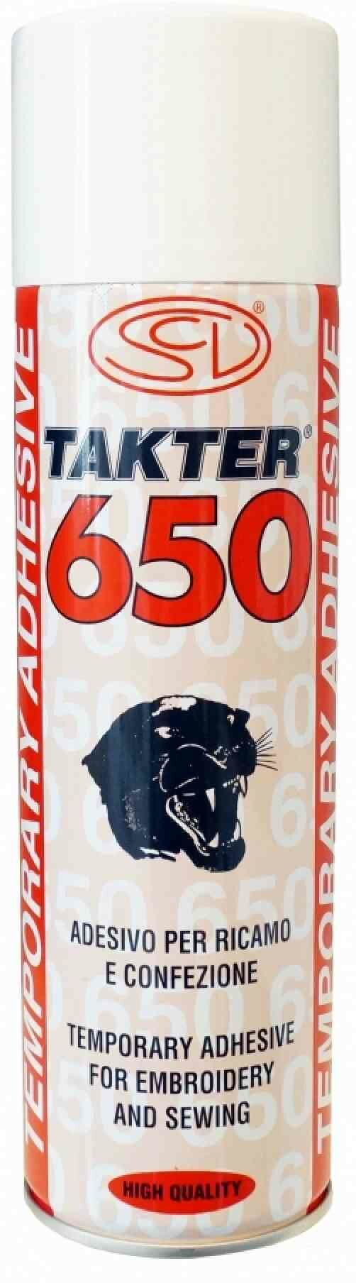 фото Клей-спрей для временной фиксации легких тканей TAKTER 650, 500мл, 1шт