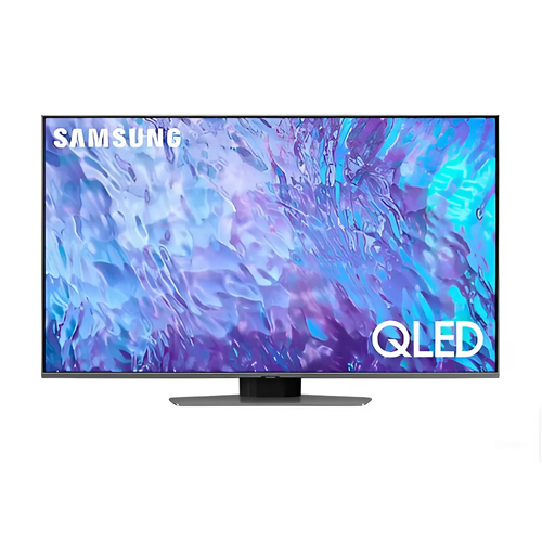 Телевизор Samsung 50Q80C EU QLED разрешение 4K Ultra HD частота обновления 120Гц серебристый 2023 121699₽