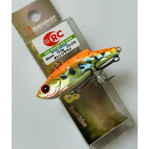 Раттлин Bassday Range Vib 55ES 10g цвет CH-318 #хищник