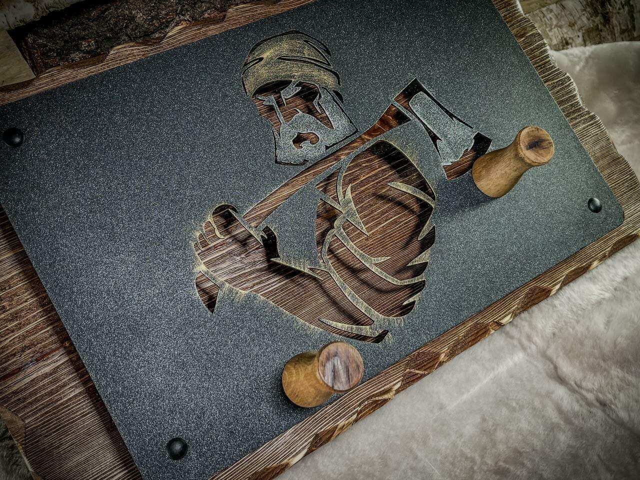 Подвес для топора - Суровый Дровосек — фото 1